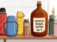 Запасайтеся гарячою водою!